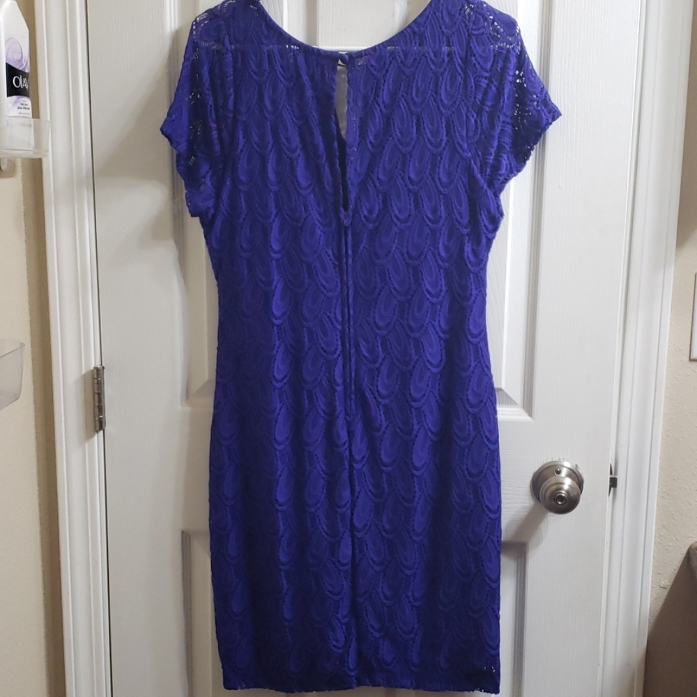 Bisou Bisou Purple Dress